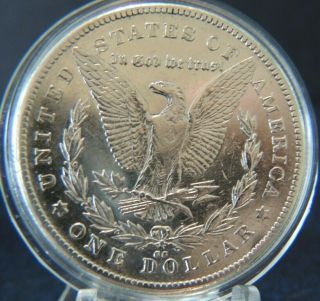 Bu/au Plus 1878 - Cc Morgan Silver Dollar In Capsule