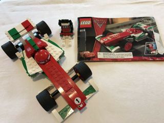 Lego 8678 Disney Cars 2 Ultimate Build Francesco 100 Complete With Instructions