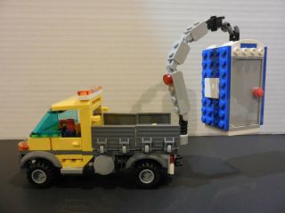 Lego City Service Truck.  With Porta Potty