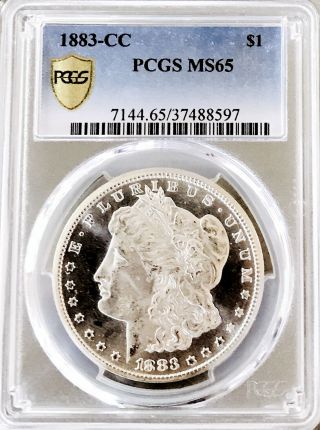 1883 Cc Morgan Dollar Pcgs Ms65 Stunner Looks Pl Awesome Frosty Cameo Nr 13820
