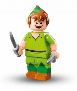 Lego 71012 Peter Pan Collectible Minifigure Disney Series & Package