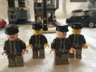 Custom Lego City Police Sherrif Minifigures