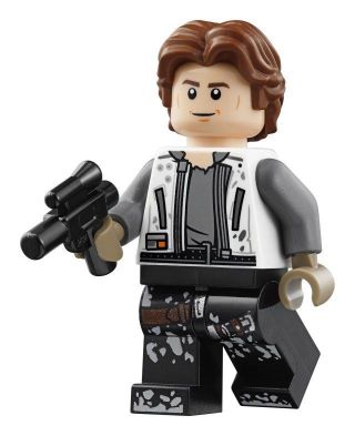 Lego Star Wars Han Solo Minifig From Lego Set 75209