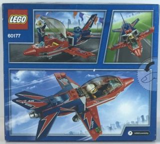 LEGO 60177 City Airshow Jet Building Kit 87 Piece Blocks Airplane 2