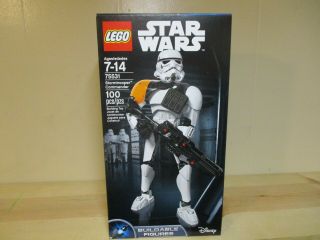 Lego - Star Wars - 75531 - Stormtrooper Commander - Buildable Figure - 2017