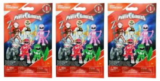 5x Mega Construx Mighty Morphin Power Rangers Series 1 Blind Mystery Bags