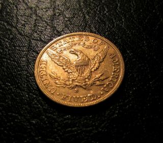 1903 - S Half Eagle,  $5 Gold Liberty Head Skin Luster Pre - 33