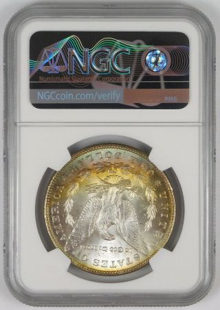 1887 Morgan Silver Dollar - NGC MS 66 - Bag Toning 3
