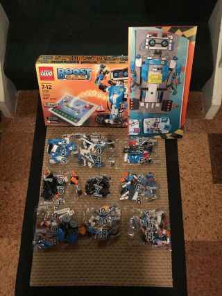 Incomplete Lego 17101 Boost Creative Toolbox 9 Bags W/ Box Only Good Con