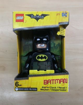 Lego Batman Movie 9009327 Kids Minifigure Alarm Clock Mini Fig