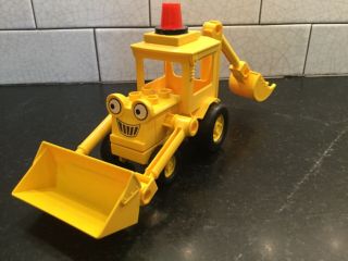 Lego Duplo Bob The Builder’s Scoop Back Hoe Digger Construction Vehicles