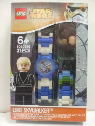 Lego Star Wars Luke Skywalker Minifigure Watch 8020356 -