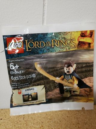 Lego Elrond Polybag 5000202 Rare Minifig Lord Of Rings Hobbit