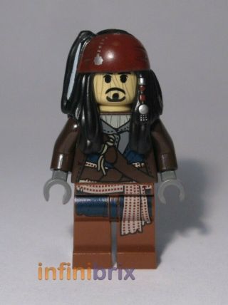 Lego Captain Jack Sparrow Voodoo Minifigure From Set 30132 Pirates Poc029