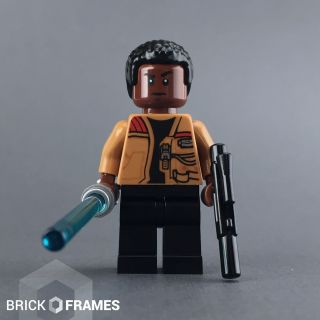 Lego Star Wars - Finn Minifigure With Lightsaber - The Force Awakens 75139