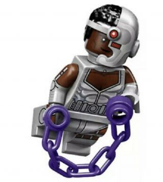 Lego Dc Heroes Minifigures Cyborg 71026 In Hand