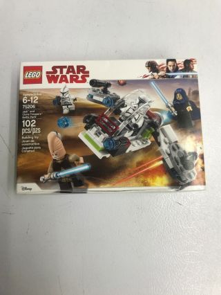 Lego 75206 Star Wars Jedi Clone Trooper Battle Pack Dented Box