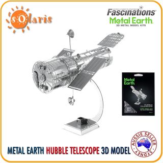 Fascination Metal Earth Hubble Telescope 3d Laser Cut Metal Model Kit