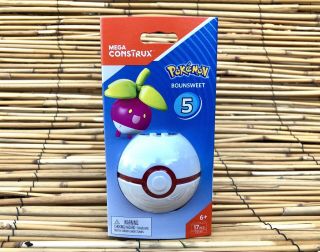 Mega Construx Pokemon Poke Ball Bounsweet - Gift - Reward - Stocking Stuffer