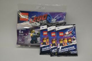 Lego® Movie 2 Trading Cards (3) Plus 30460 - Rex 