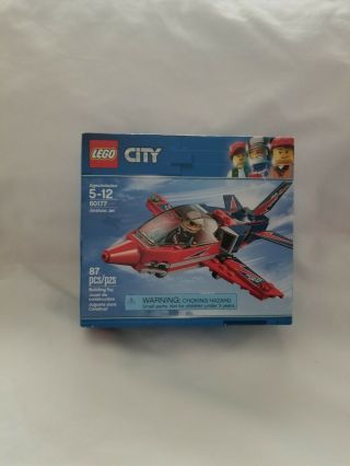 Lego 60177 Lego City Airshow Jet (87pcs).  Age 5 - 12.
