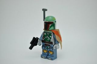 Lego Star Wars Boba Fett Minifigure From Set 75137
