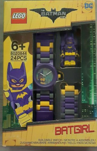 Lego Batman Movie " Batgirl " 8020844 Clictime Watch Mini Figure 24pcs