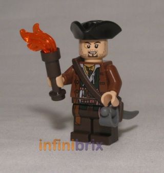 Lego Scrum Minifigure From Set 4194 Pirates Of The Caribbean Poc023