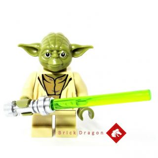 Lego Star Wars Yoda With Lightsaber From Set 75168