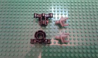 2 X Lego Technic Steering Axle Hub Assembly Part No : 4610378 & 6145859