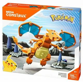 Mattel Dyr77 Mega Construx Pokemon Charizard Buildable Figure