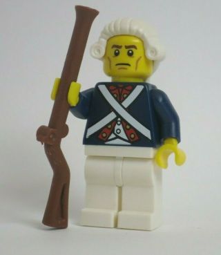 Revolutionary Soldier Series 10 Blue Coat Lego Minifigure Mini Figure Fig