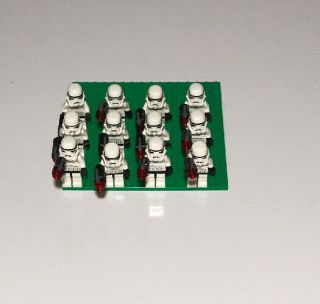 Lego Star Wars Stormtrooper Minifigures 7201 With Stud Blaster 1 - 50 Available
