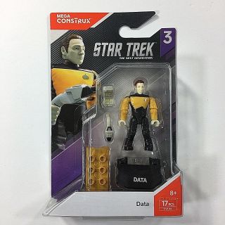 Mega Construx Series 3 Star Trek Data