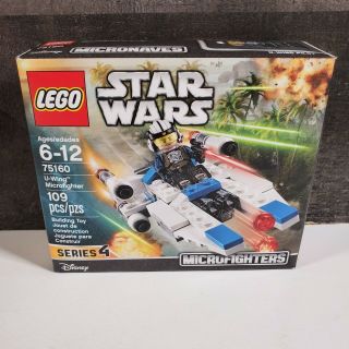 Lego Disney Star Wars Series 4 75160 U - Wing Microfighter With U - Wing Pilot Nib