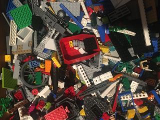 Lego Big Bulk.  Assortment Of Random Lego Bricks 1 Pound