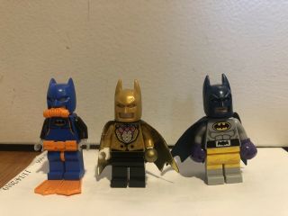 Lego Batman Movie 3 Batman Costume Minfigures