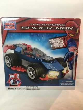 Mega Bloks Spider - Man Speeder - Spider - Man Kit 91337 2012