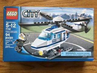 Lego Set 7741 City Police Helicopter Look