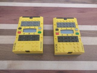 2 Lego Technic Rcx 1.  0 Intelligent Programmable Mindstorms Brick