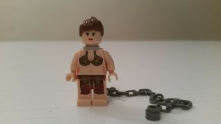 Lego Star Wars Minifigure Princess Leia Slave