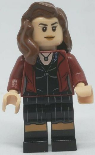Lego Marvel Heroes Scarlet Witch Minifigure From Set 76031 Age Of Ultron