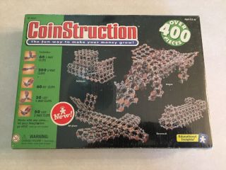 Coinstruction 400 Piece Set By Educational Insights Dragon Jet Bulldozer,