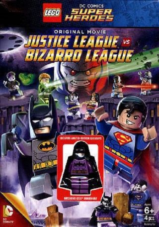 Lego® Dc Heroes™ Justice League Vs Bizarro League Dvd W Minifigure Nisb