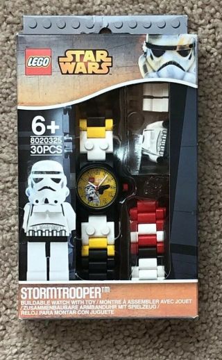 Lego Star Wars Buildable Watch W/ Stormtrooper Minifigure